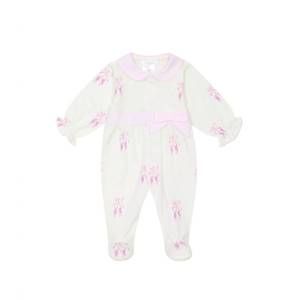 NEW DEOLINDA girl's ballarina slippers sleepsuit in pink